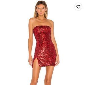 Irene strapless mini dress #Revolve #superdown